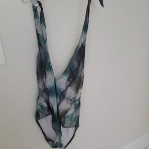 One piece bathing suit